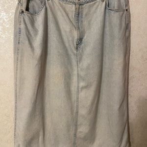 Chic plus size Jean skirt size 26